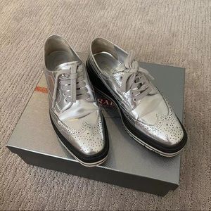Prada Silver Oxford